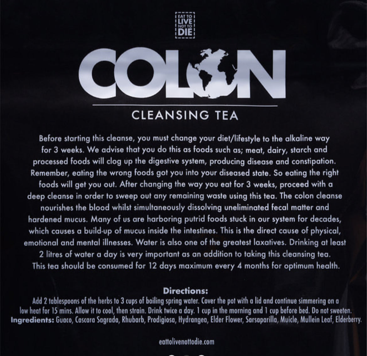 COLON CLEANSING TEA®